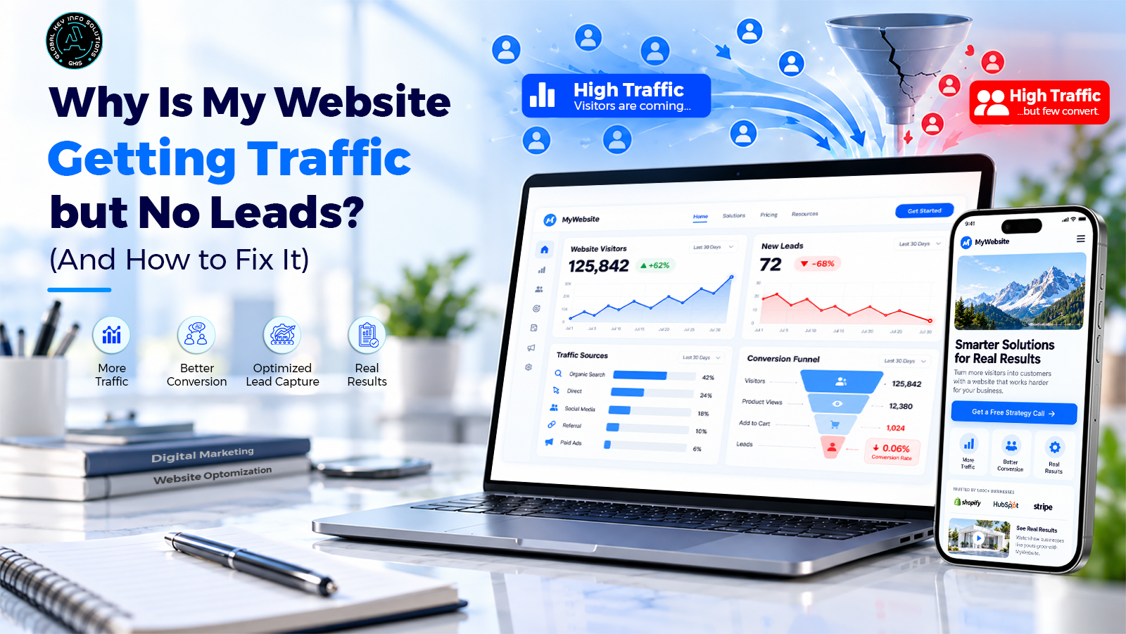 Website Getting Traffic but No Leads